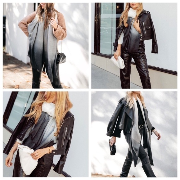 Cushnie Horizon Ombre Scarf - Picture 2 of 11